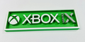 Decorative XBOX Series X Game Consoles Logo Box Sign Display 3D Print 2 Sizes