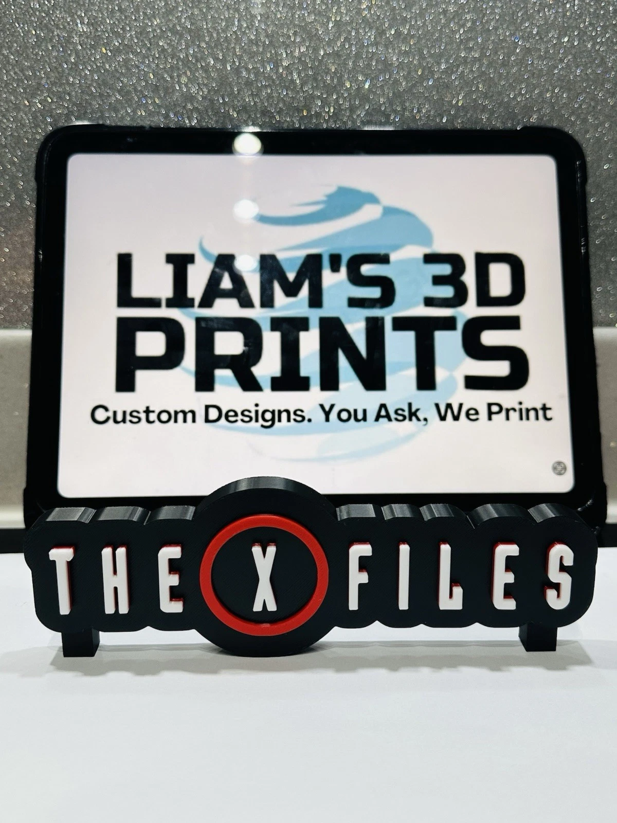 Decorative The X-Files Film TV logo Sign Display Pops