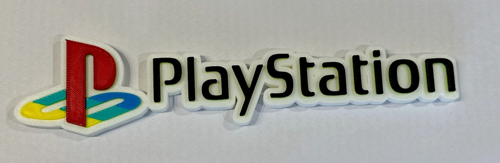 Decorative PlayStation Ps5 Word Logo Room Sign Display Sony