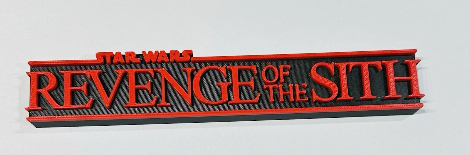 Decorative Star Wars Revenge of the Sith logo Sign Display Pop