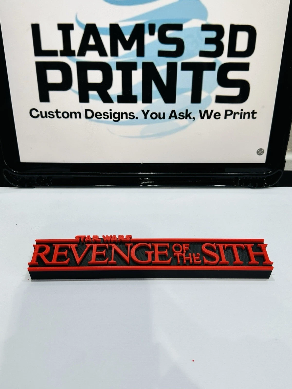 Decorative Star Wars Revenge of the Sith logo Sign Display Pop
