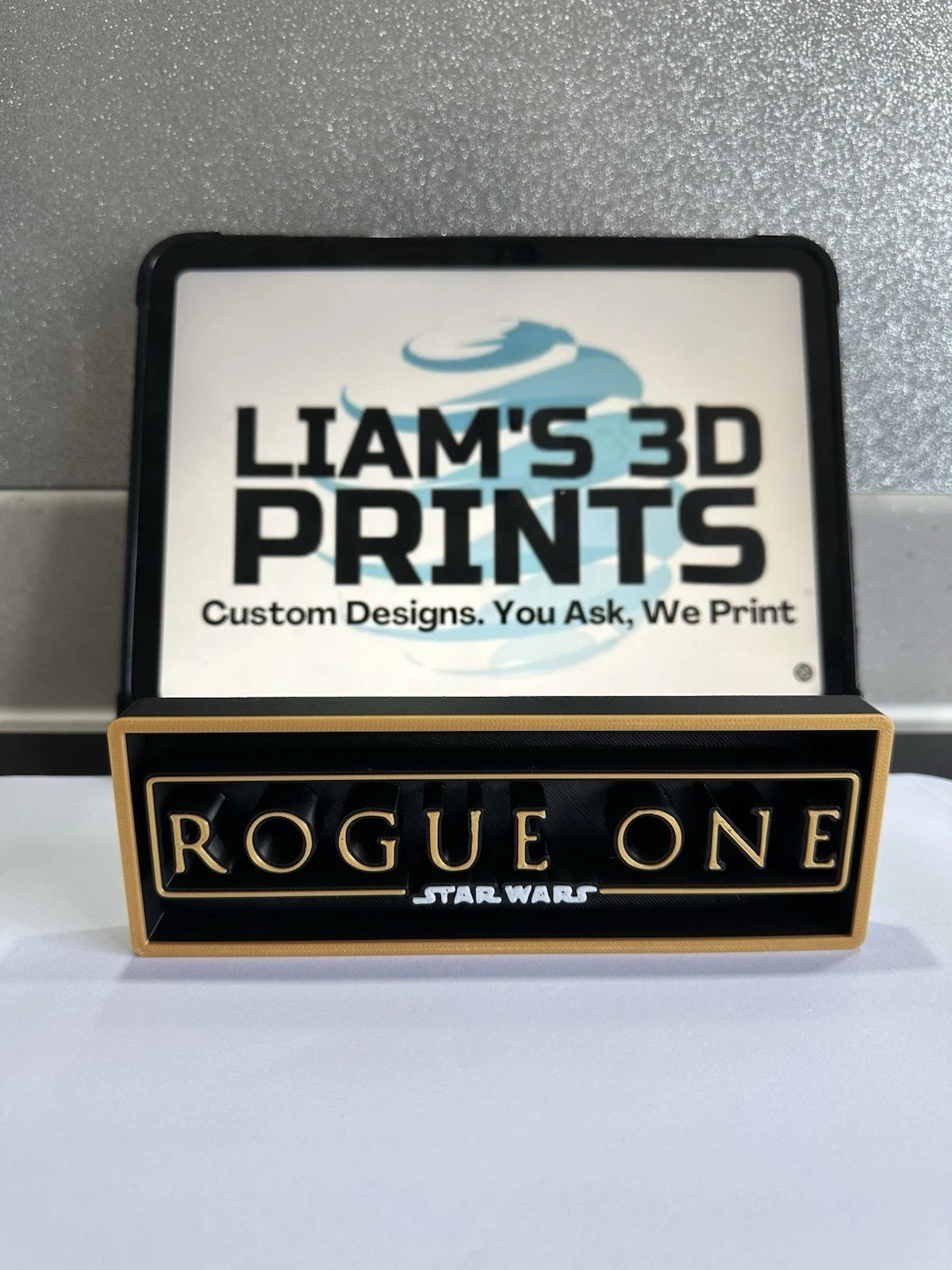 Decorative Disney Star Wars Rogue One Film Logo Display Cinema S 17.5cm L 22cm