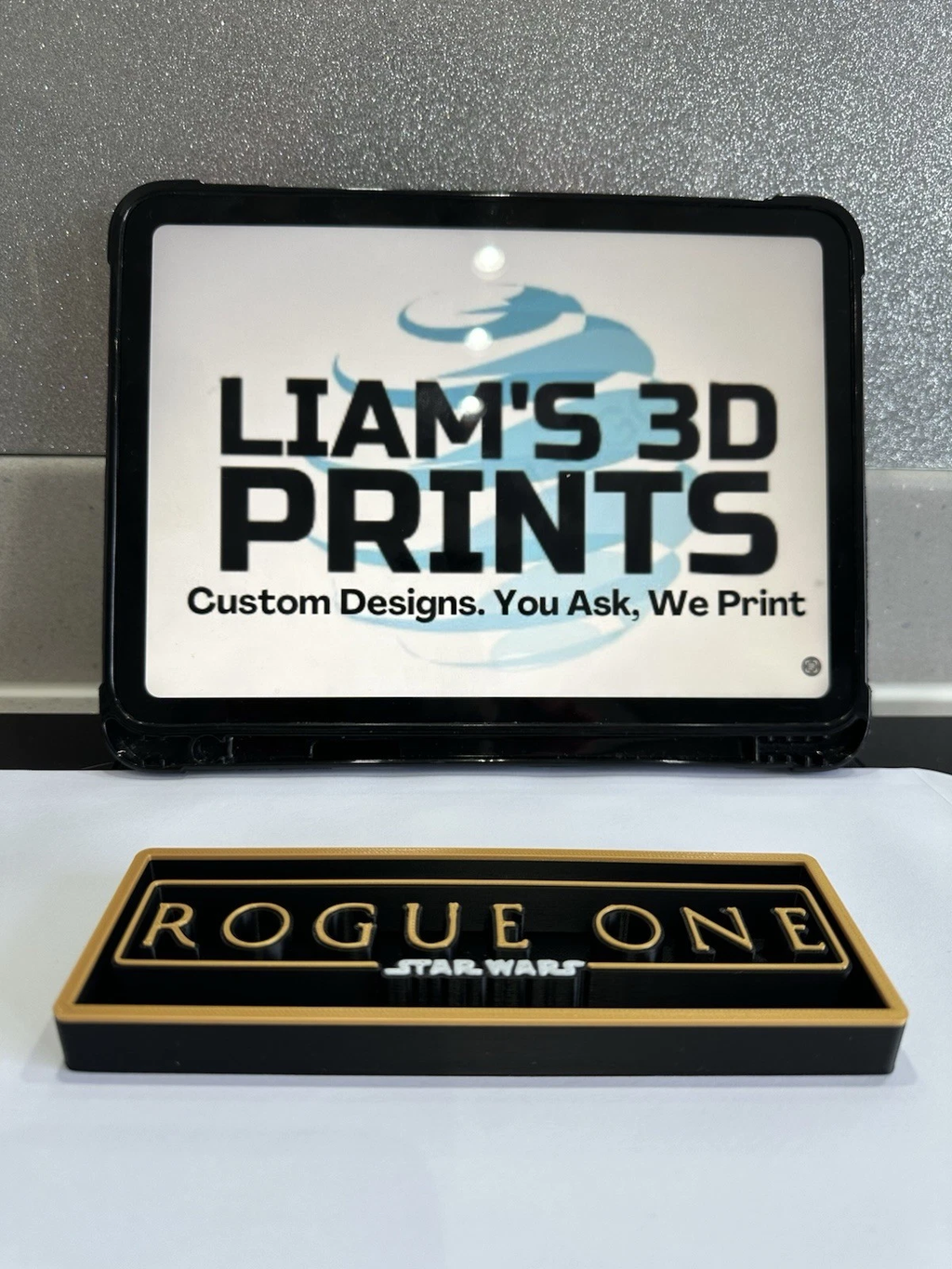 Decorative Disney Star Wars Rogue One Film Logo Display Cinema S 17.5cm L 22cm