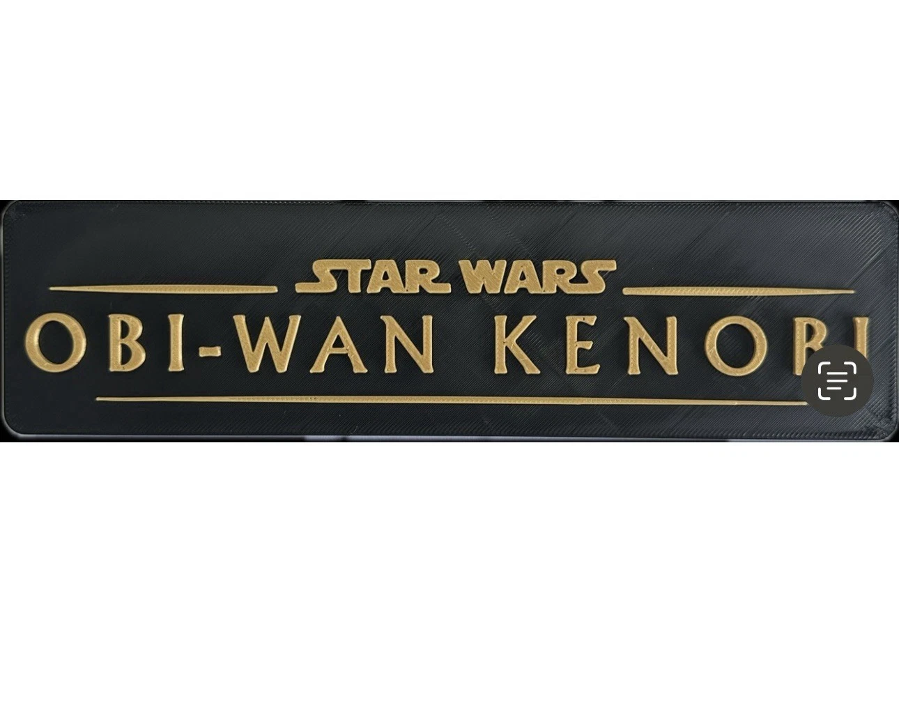 Decorative STAR WARS Obi Wan Kenobi Obi-wan Series Sign logo display pops Disney