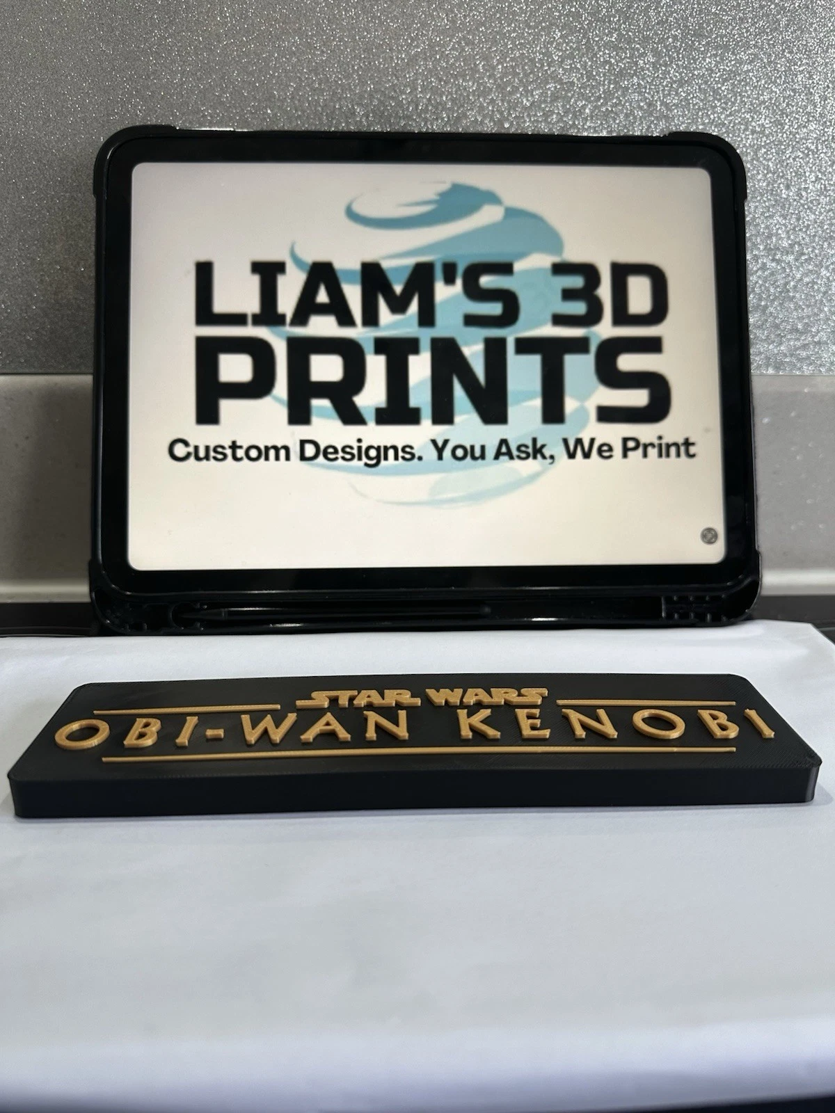 Decorative STAR WARS Obi Wan Kenobi Obi-wan Series Sign logo display pops Disney