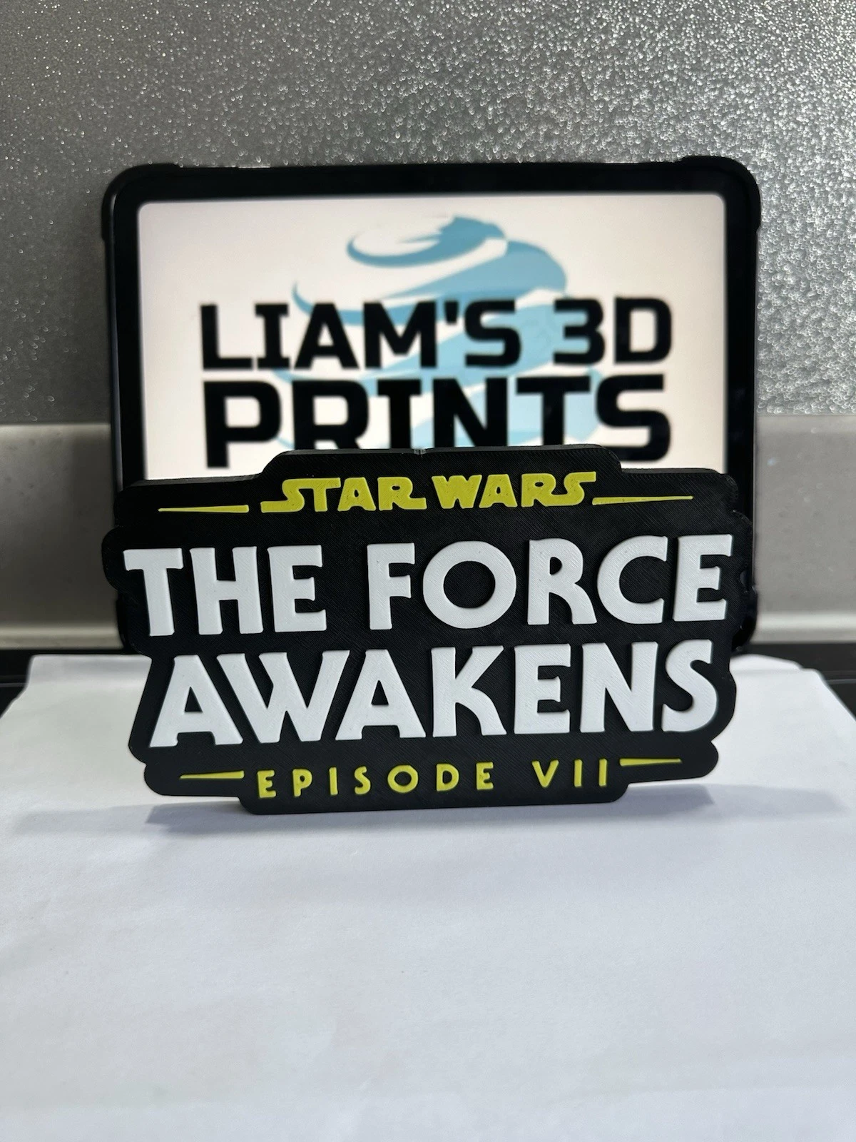 Decorative STAR WARS The Force Awakens Disney Film Sign logo display pops