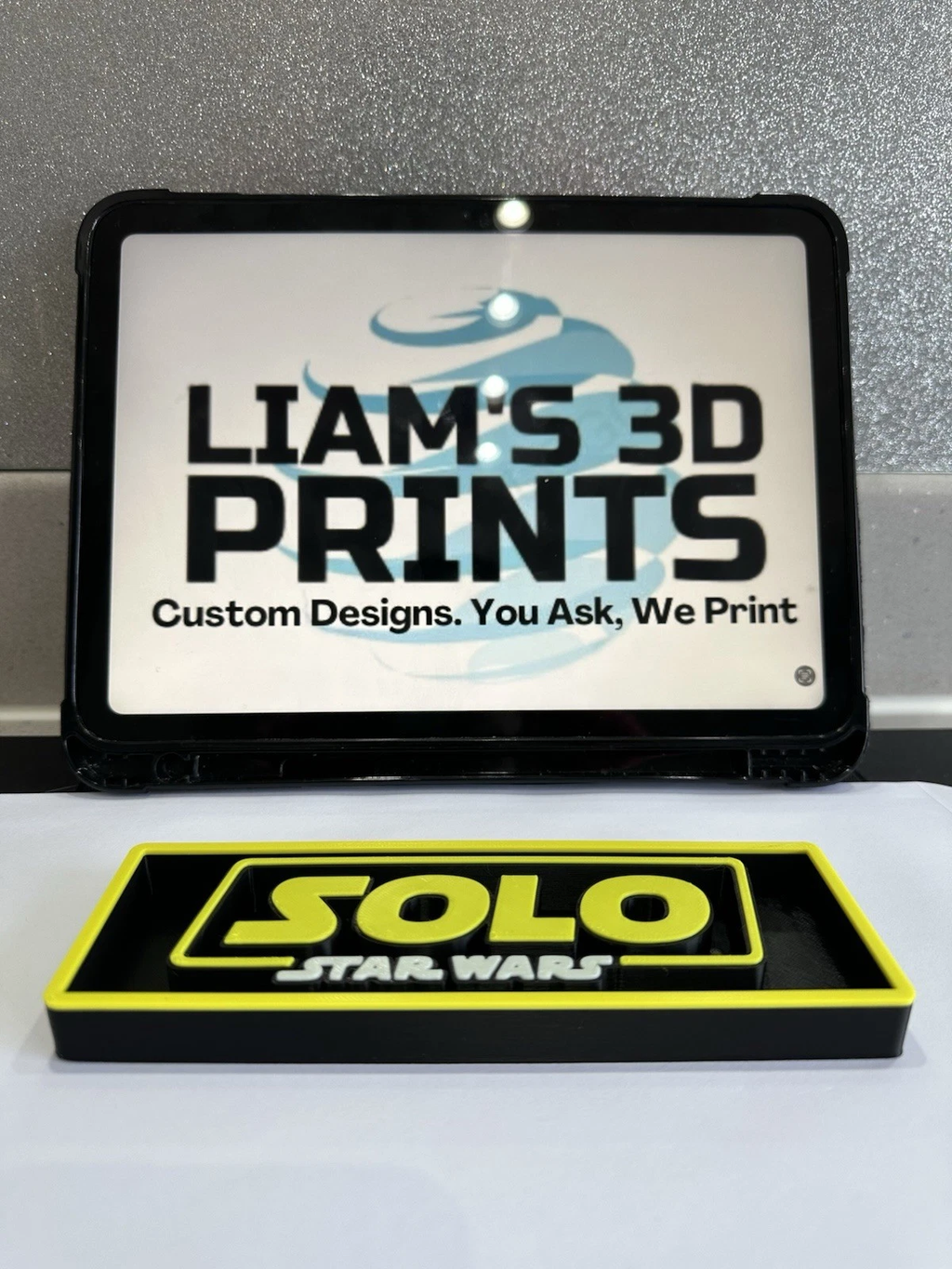 Decorative Disney Star Wars Solo Film Logo Sign Display Cinema S 17.5cm L 22cm