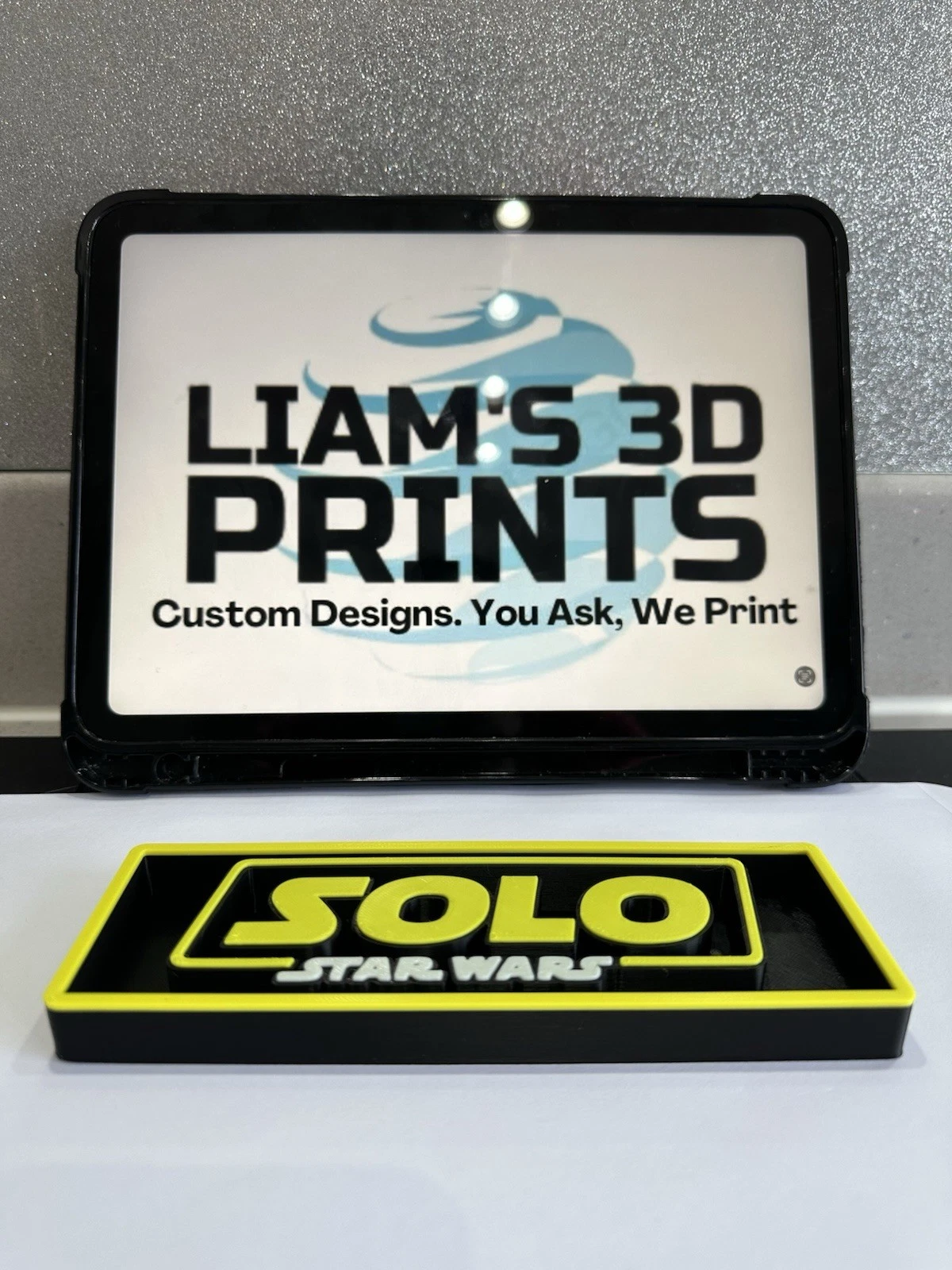 Decorative Disney Star Wars Solo Film Logo Sign Display Cinema S 17.5cm L 22cm