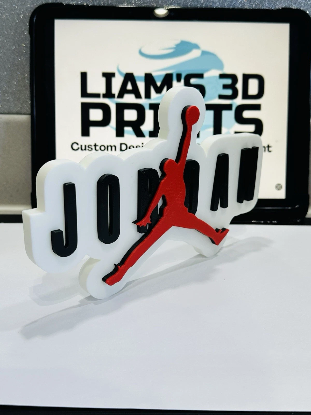 Decorative designer Jordan Nike logo Sign Display Clothing 3D