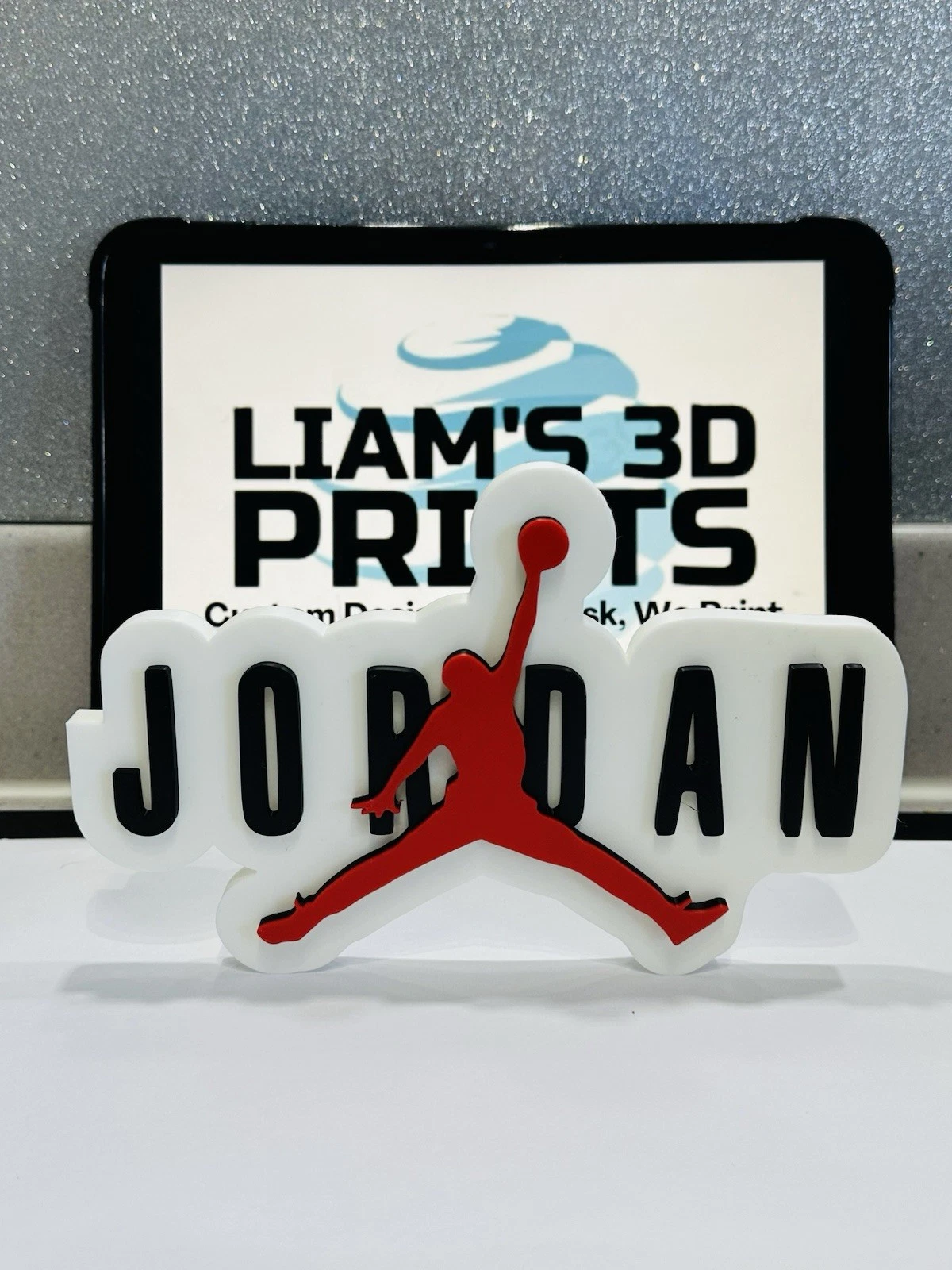 Decorative designer Jordan Nike logo Sign Display Clothing 3D