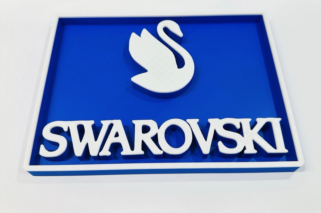 Decorative Designer Swarovski crystal logo Sign Display 2 colour choice Mancave