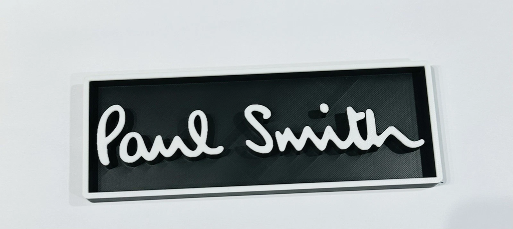 Decorative designer Paul Smith logo Sign Display Watch 20cm