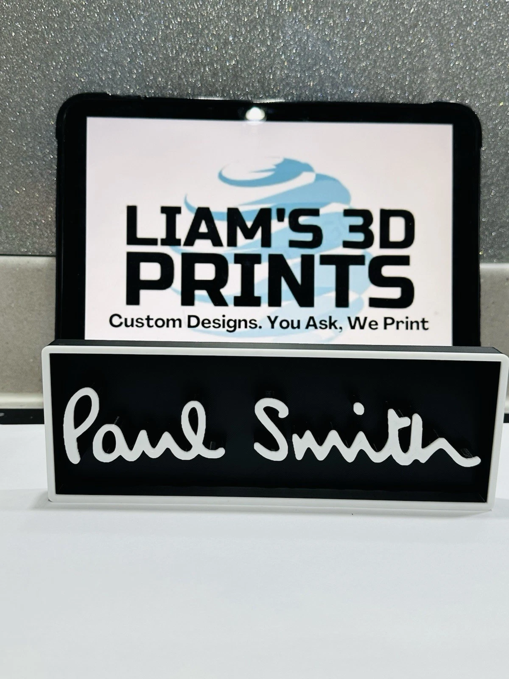 Decorative designer Paul Smith logo Sign Display Watch 20cm