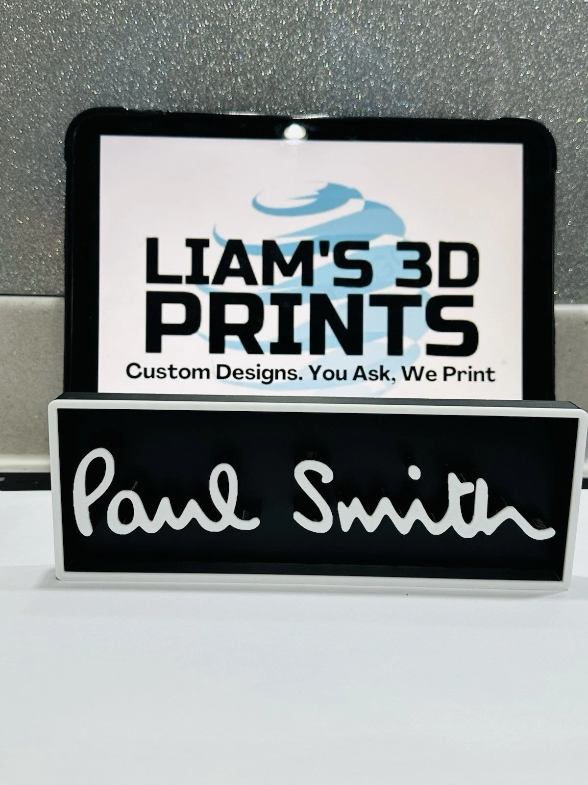 Decorative designer Paul Smith logo Sign Display Watch 20cm