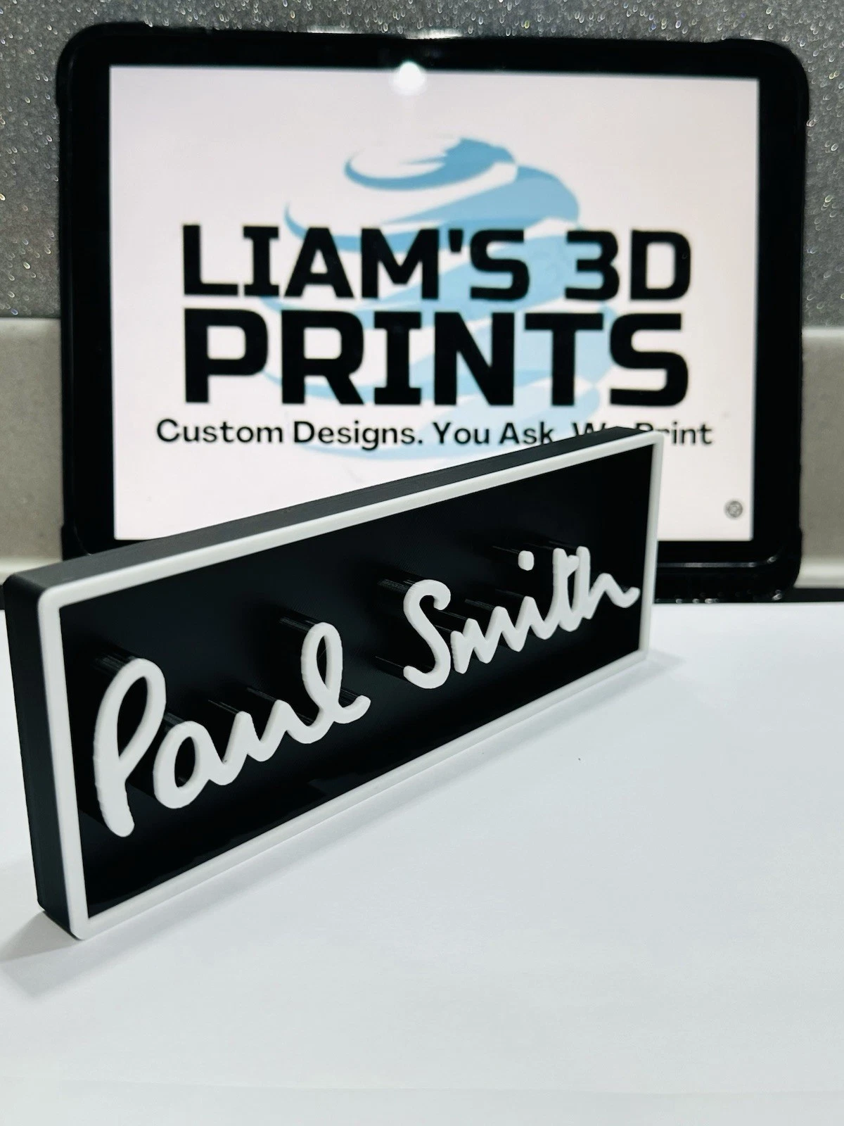 Decorative designer Paul Smith logo Sign Display Watch 20cm