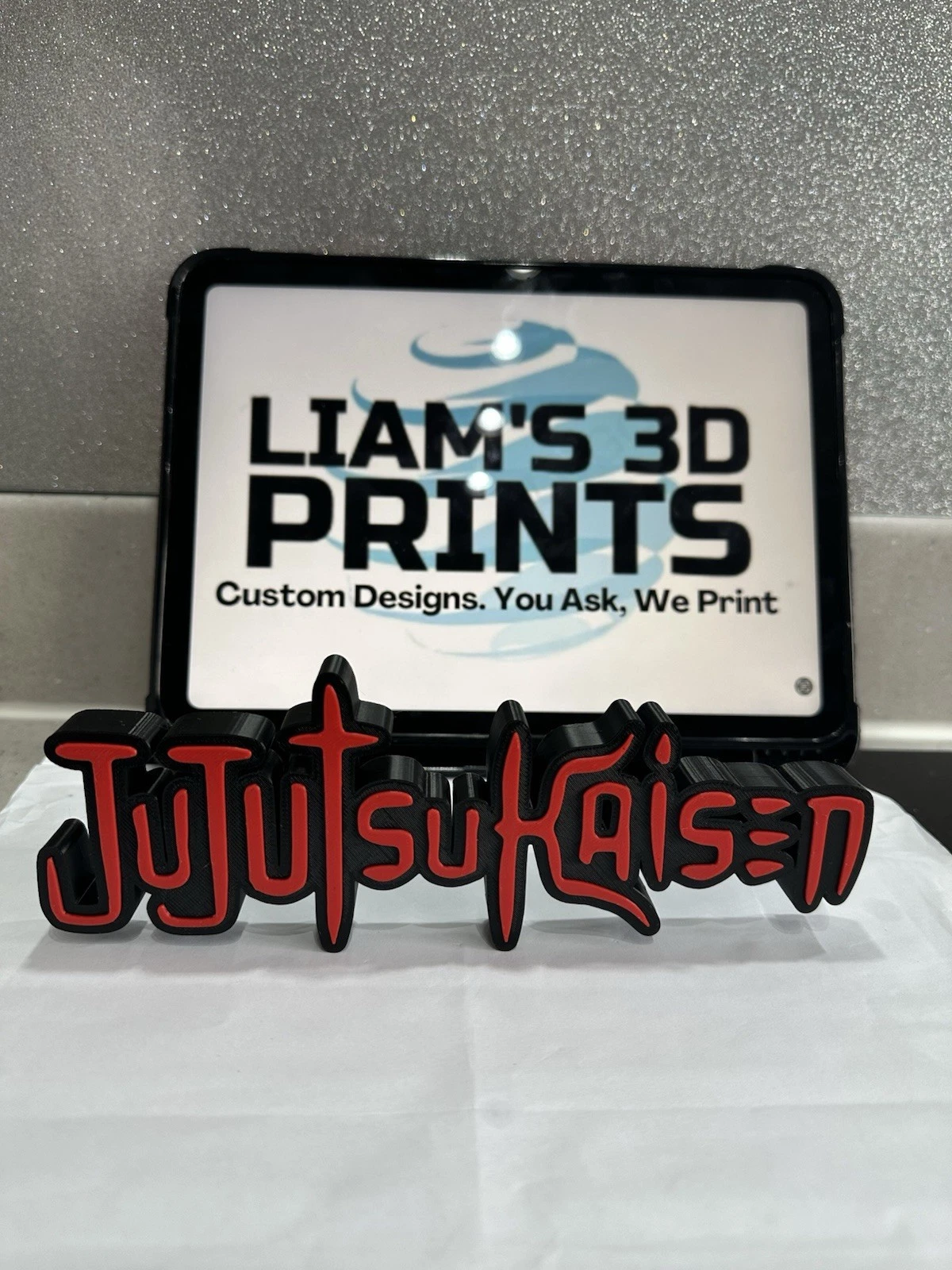 Decorative Jujutsu Kaisen logo Sign Display Anime Pops Manga