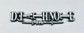 Decorative Death Note Alternate logo Self Standing Sign Display Anime Pops Manga
