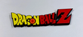 Decorative Dragon Ball Z Anime Logo 3D Print Self Standing