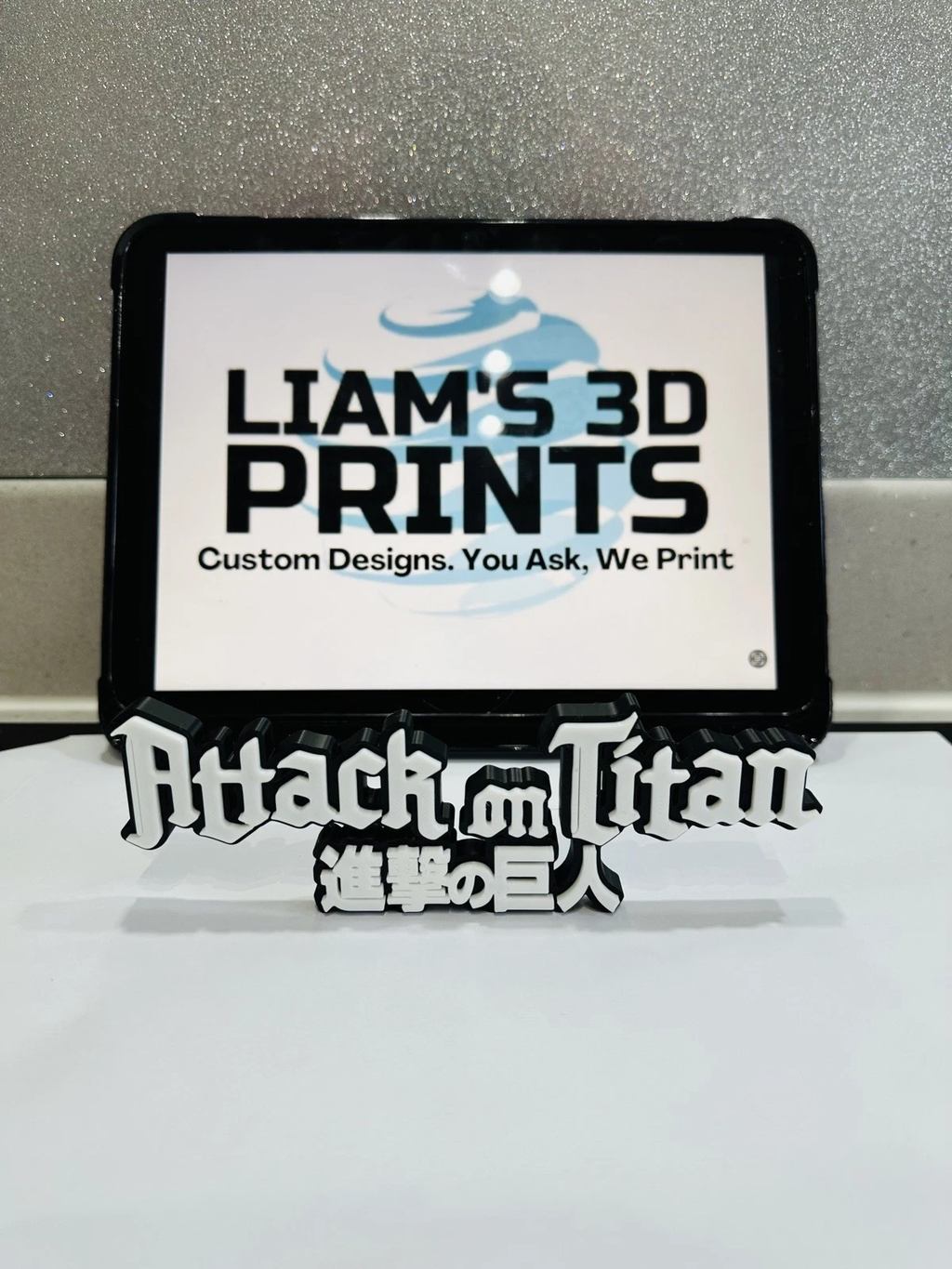 Decorative Attack on Titan logo Sign Display Anime Pops Manga