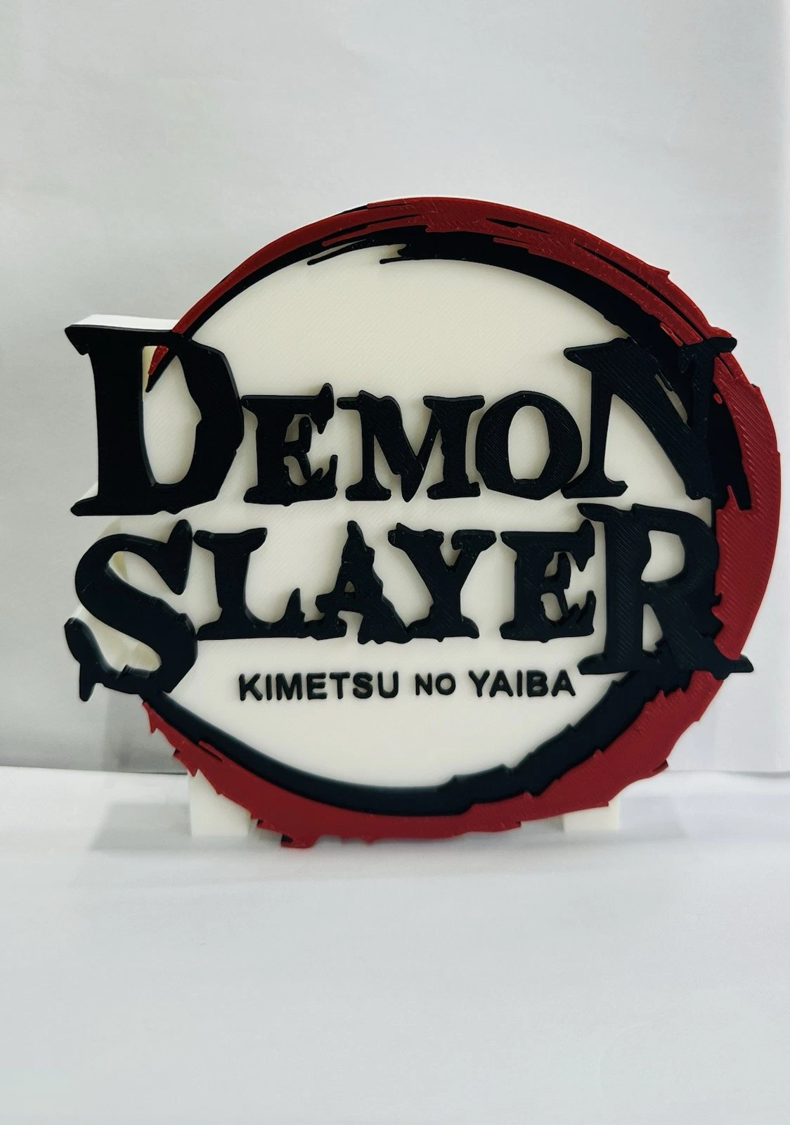 Decorative Demon Slayer Self Standing logo Sign Display Anime. Kimetsu No Yaiba