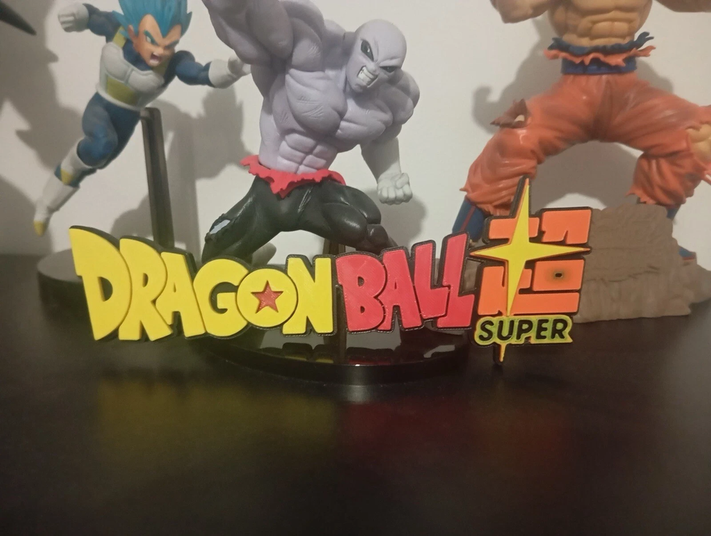 Decorative Dragon Ball Super DBS Logo Wall Display Anime Manga 3D Print pops