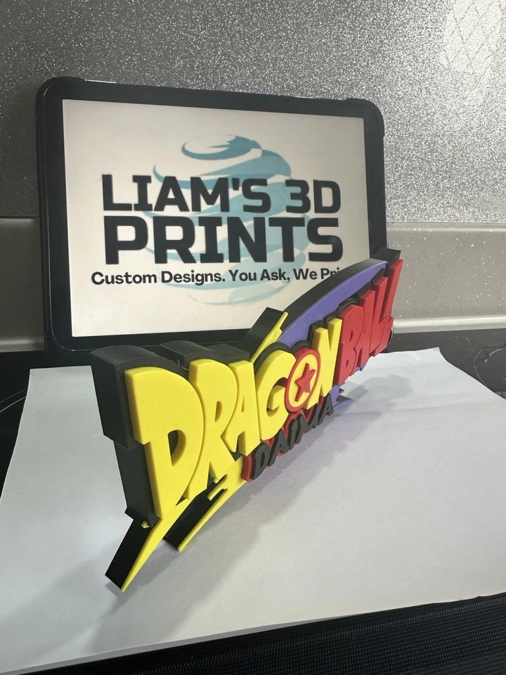 Decorative Dragon Ball Daima Super Z Dragonball logo Sign Display Pops
