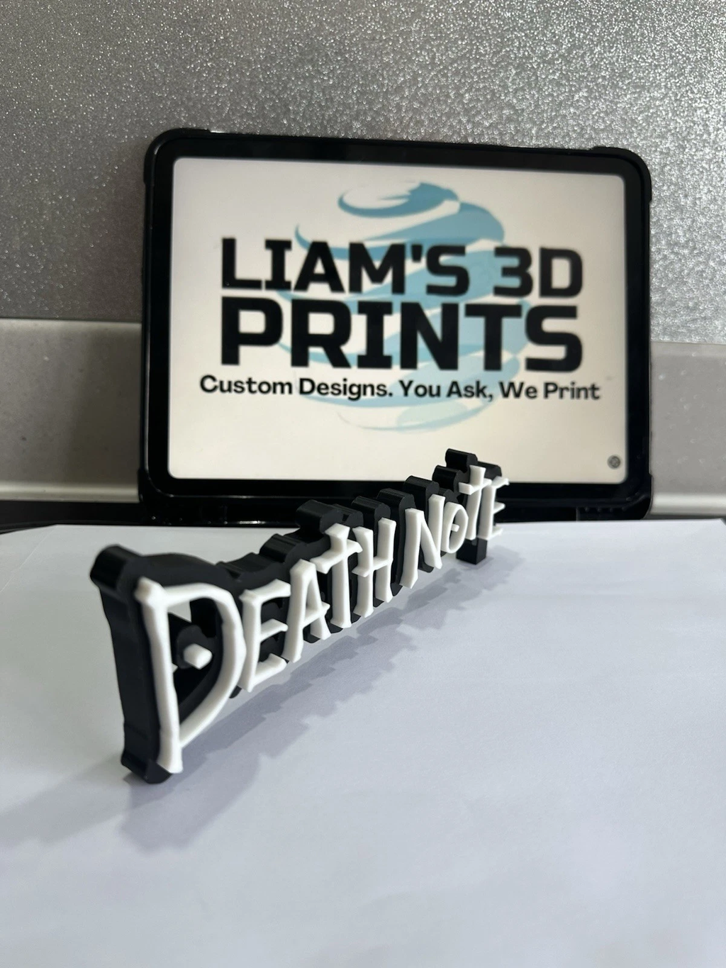 Decorative Death Note logo Sign Display Anime Pops Manga