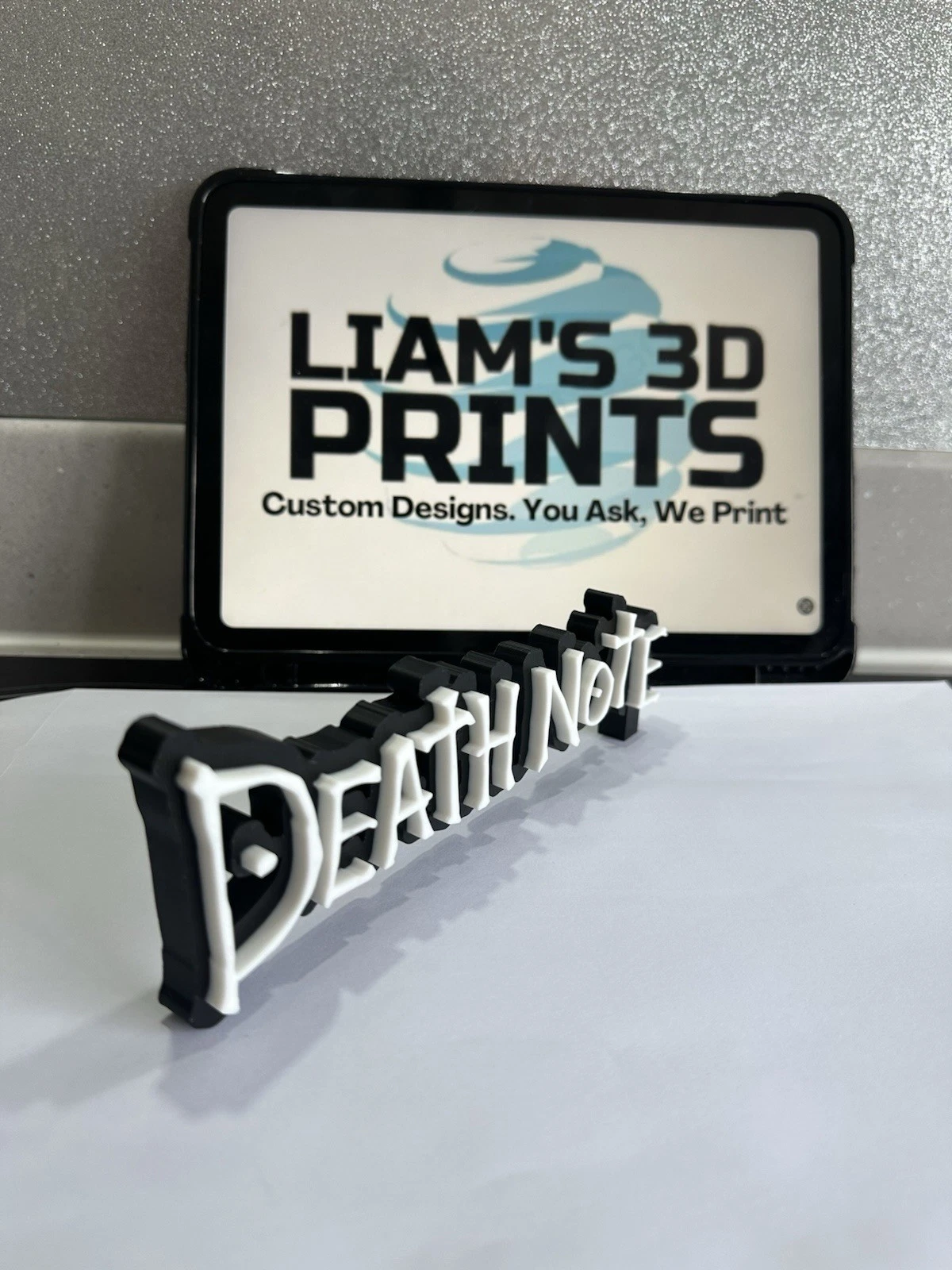 Decorative Death Note logo Sign Display Anime Pops Manga