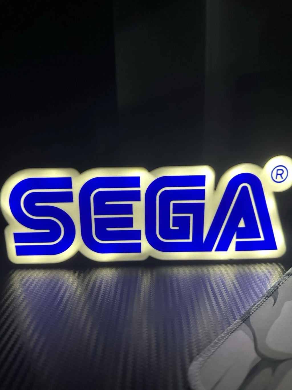 Decorative SEGA Lightbox USB Powered 3D Print Gaming