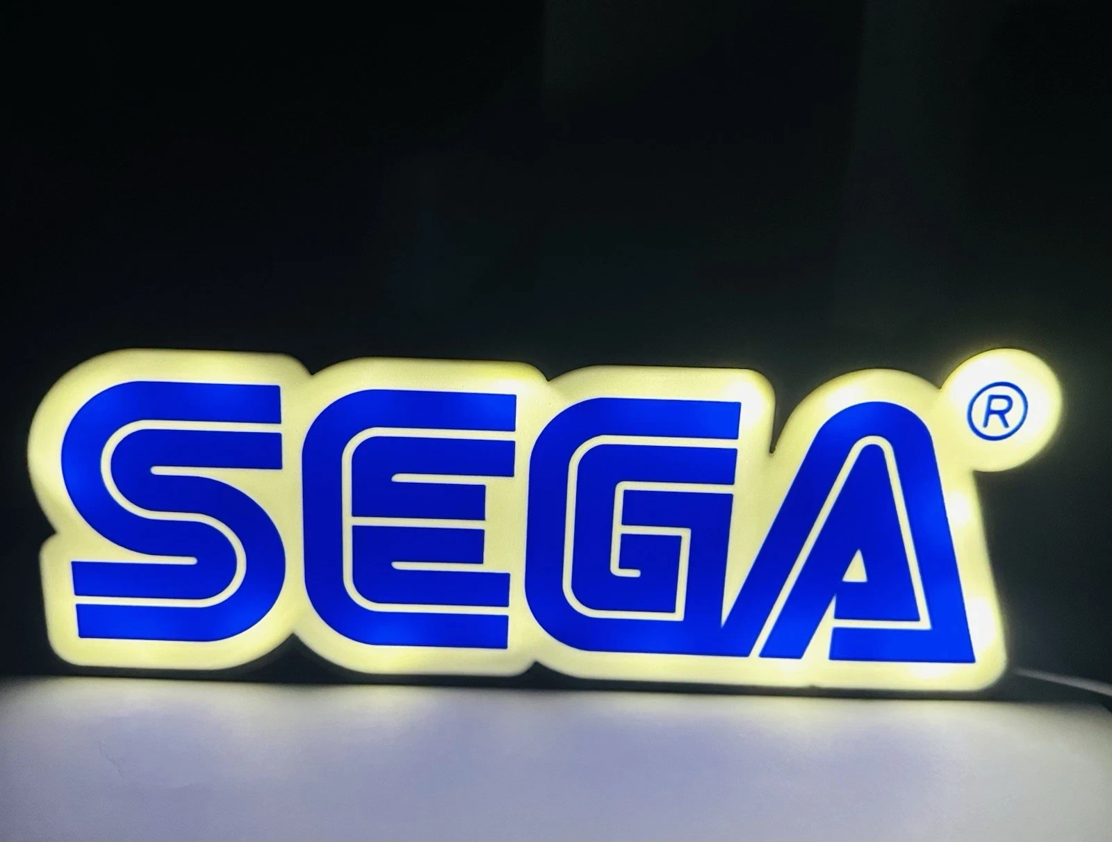 Decorative SEGA Lightbox USB Powered 3D Print Gaming