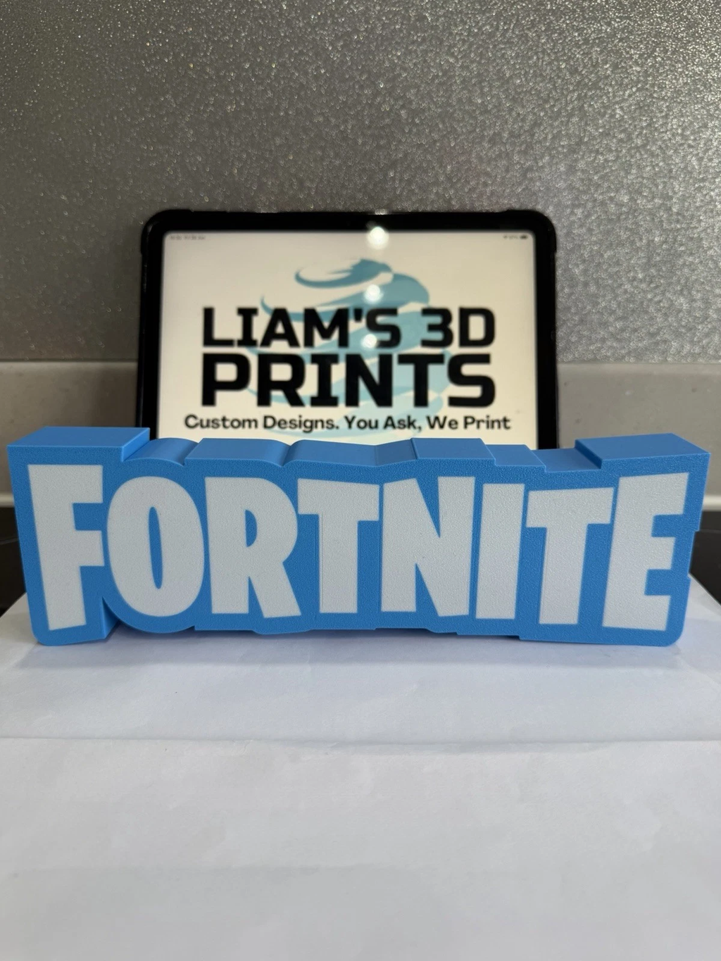 Decorative Fortnite Lightbox USB Powered 3D Print Gaming