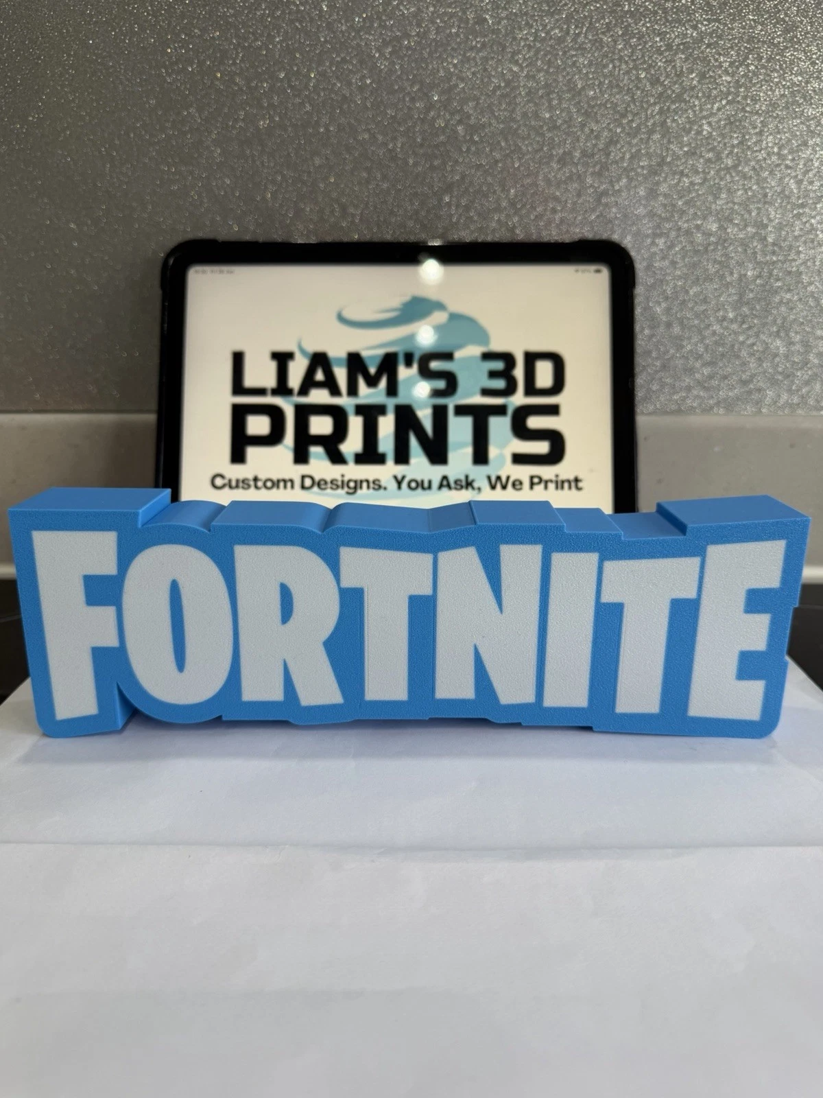 Decorative Fortnite Lightbox USB Powered 3D Print Gaming