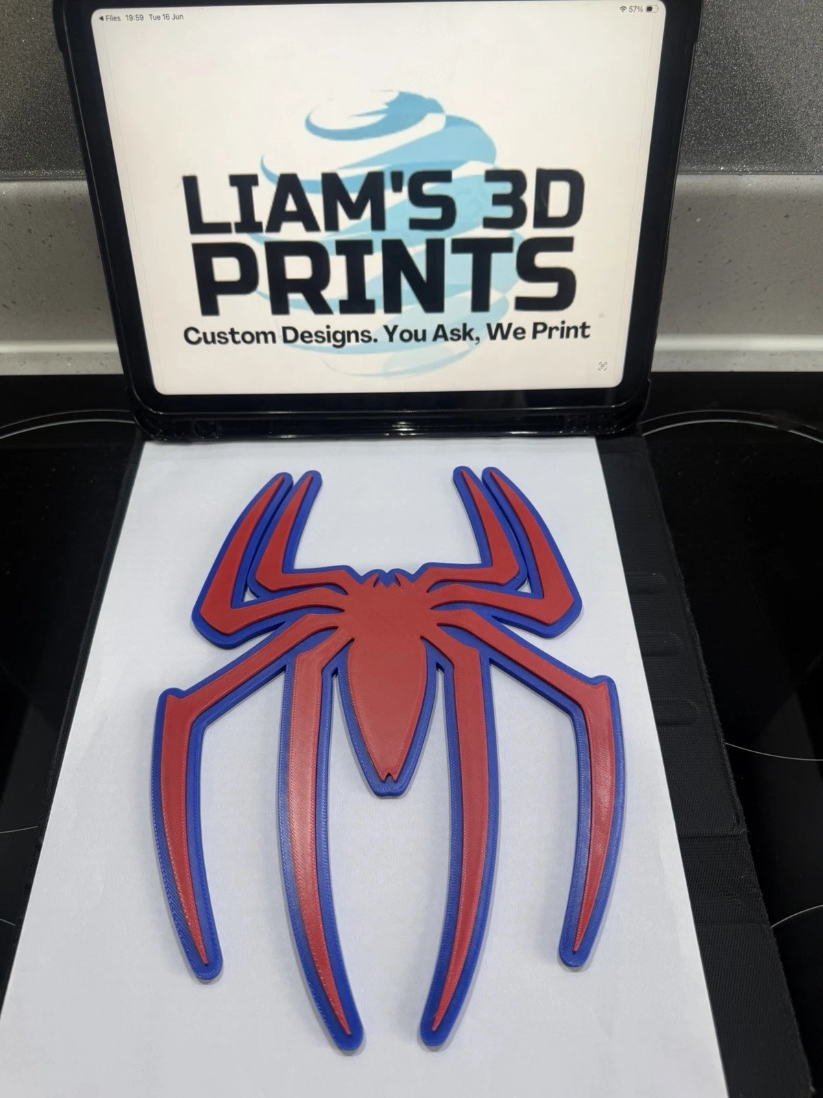 Decorative Spider-Man Spiderman logo Wall plaque Sign Display Pops