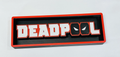 Decorative Deadpool Marvel Film Logo Sign Display Cinema small 17.5cm Large 22cm