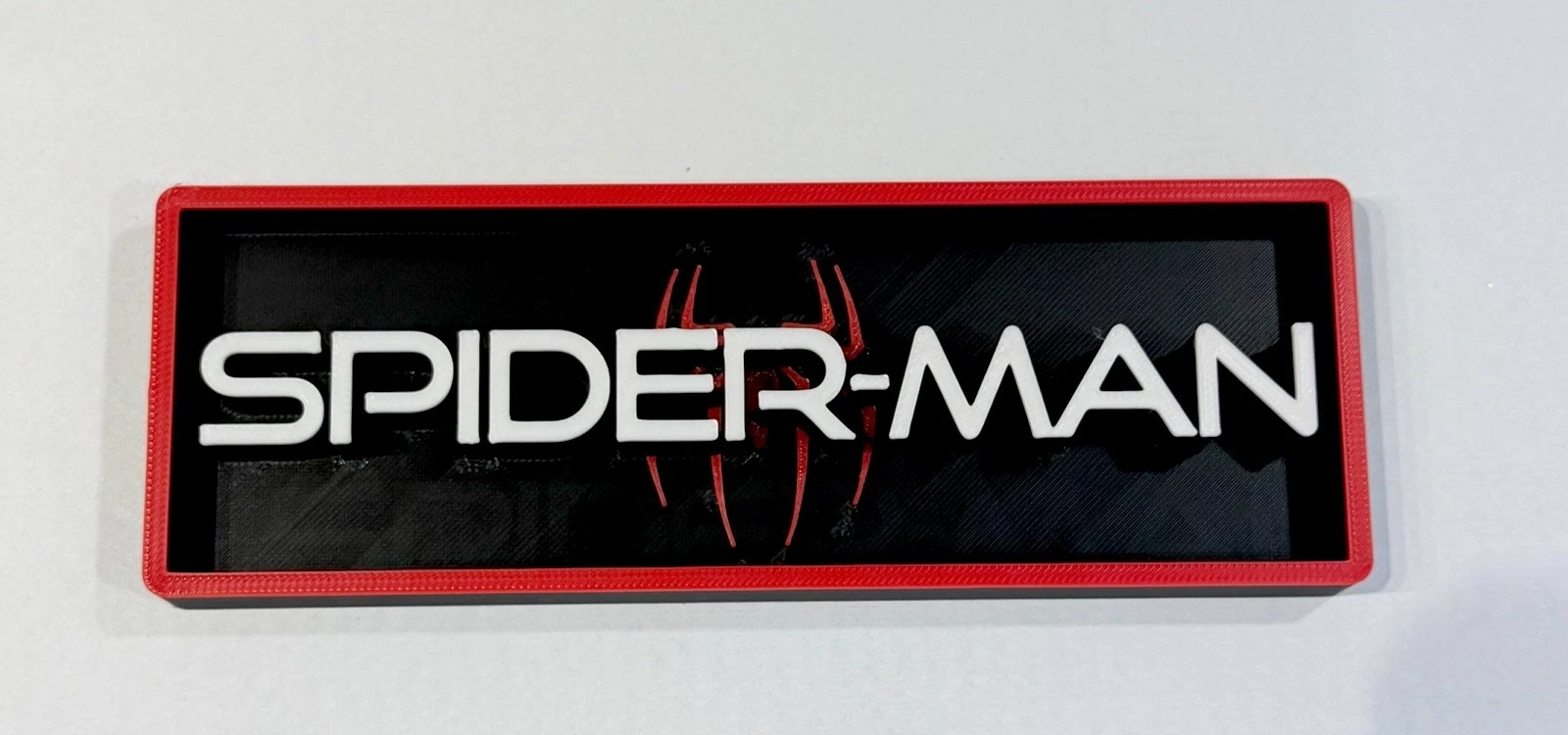 Decorative Spiderman Spider-Man Film Logo Sign Display Cinema s17.5cm L 22cm