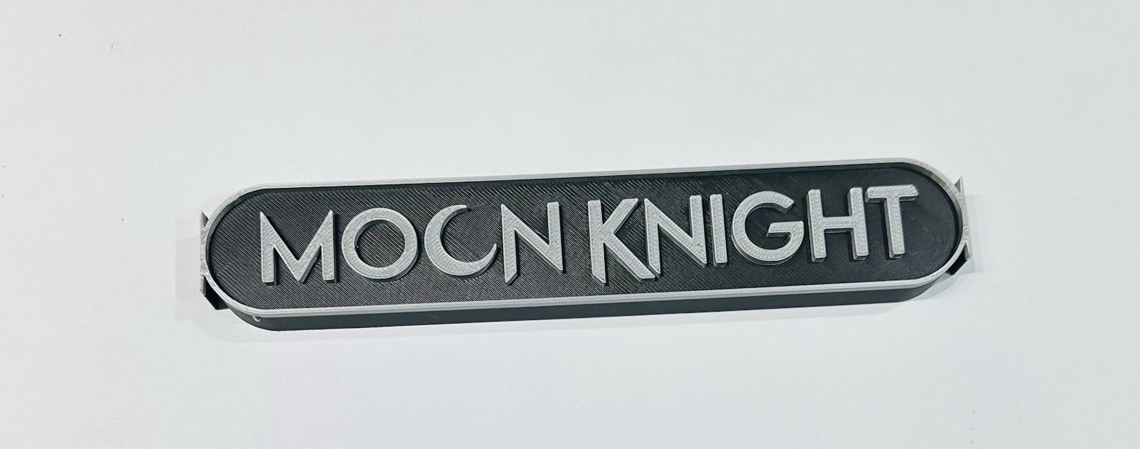 Decorative Moon Knight Marvel Logo Cinema Room Sign Display