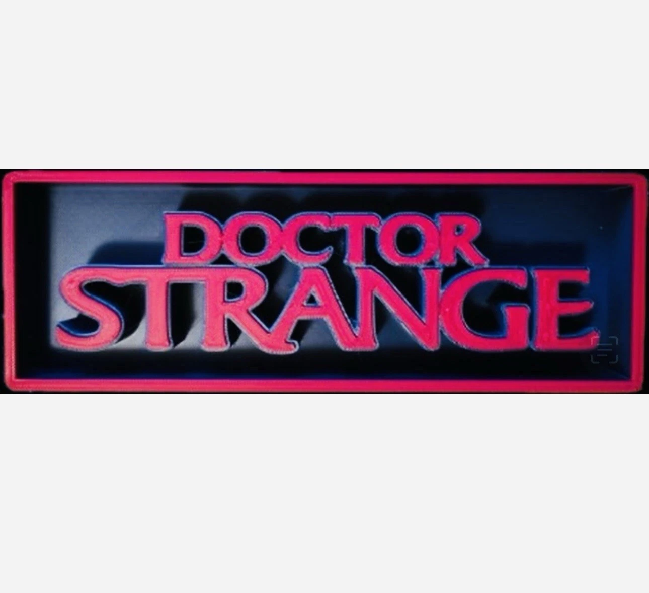 Decorative doctor strange marvel Logo Sign Display Cinema s17.5cm L22cm