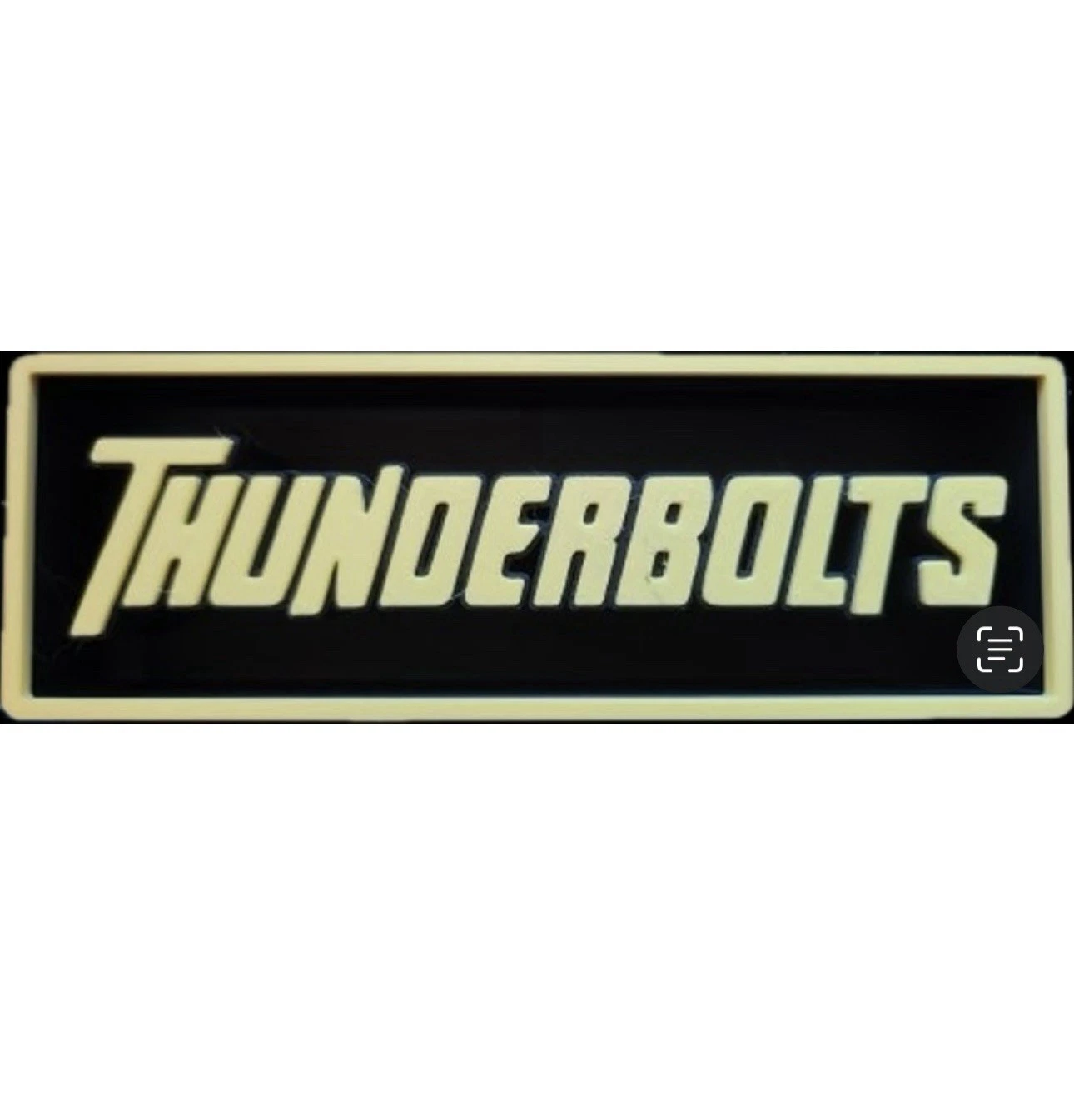 Decorative Thunderbolts 2025 Film Logo Sign Display Cinema s 17.5cm Large 22cm