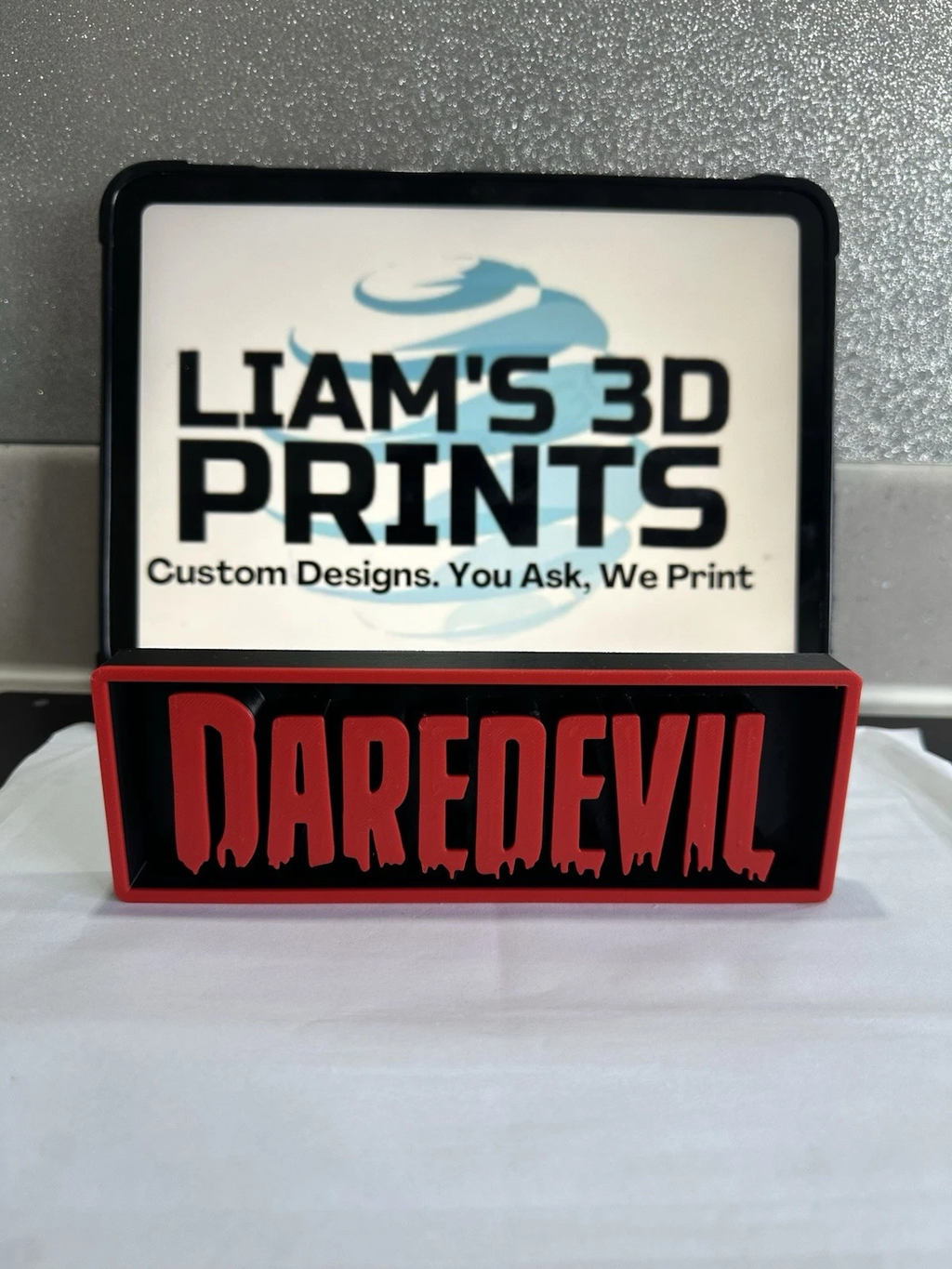Decorative Daredevil Marvel Film Logo3d Sign Display Cinema s 17.5cm L 22cm