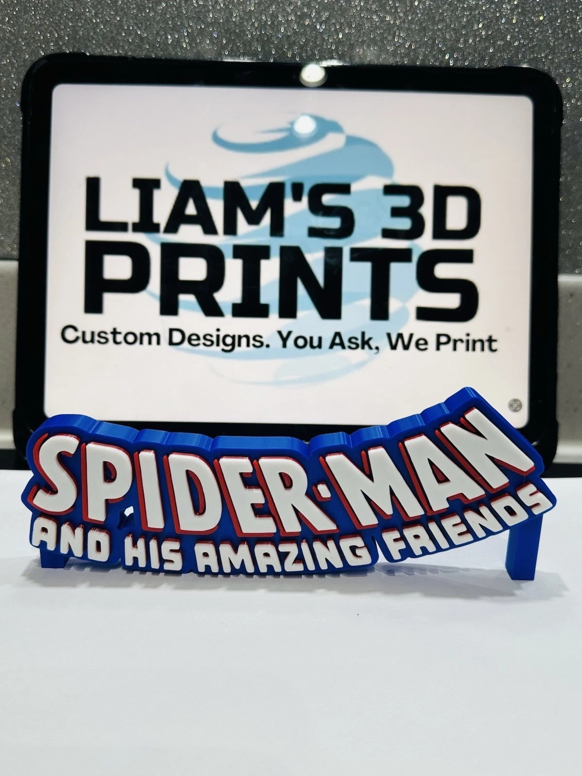 Decorative Spider-Man Spiderman And His Amazing Friends logo Sing Display Pops