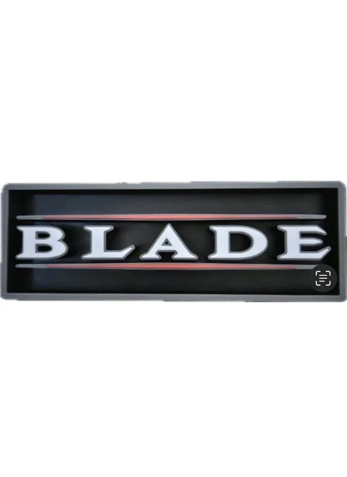 Decorative Blade Film Logo Sign Display Cinema Small 17.5cm L 22cm