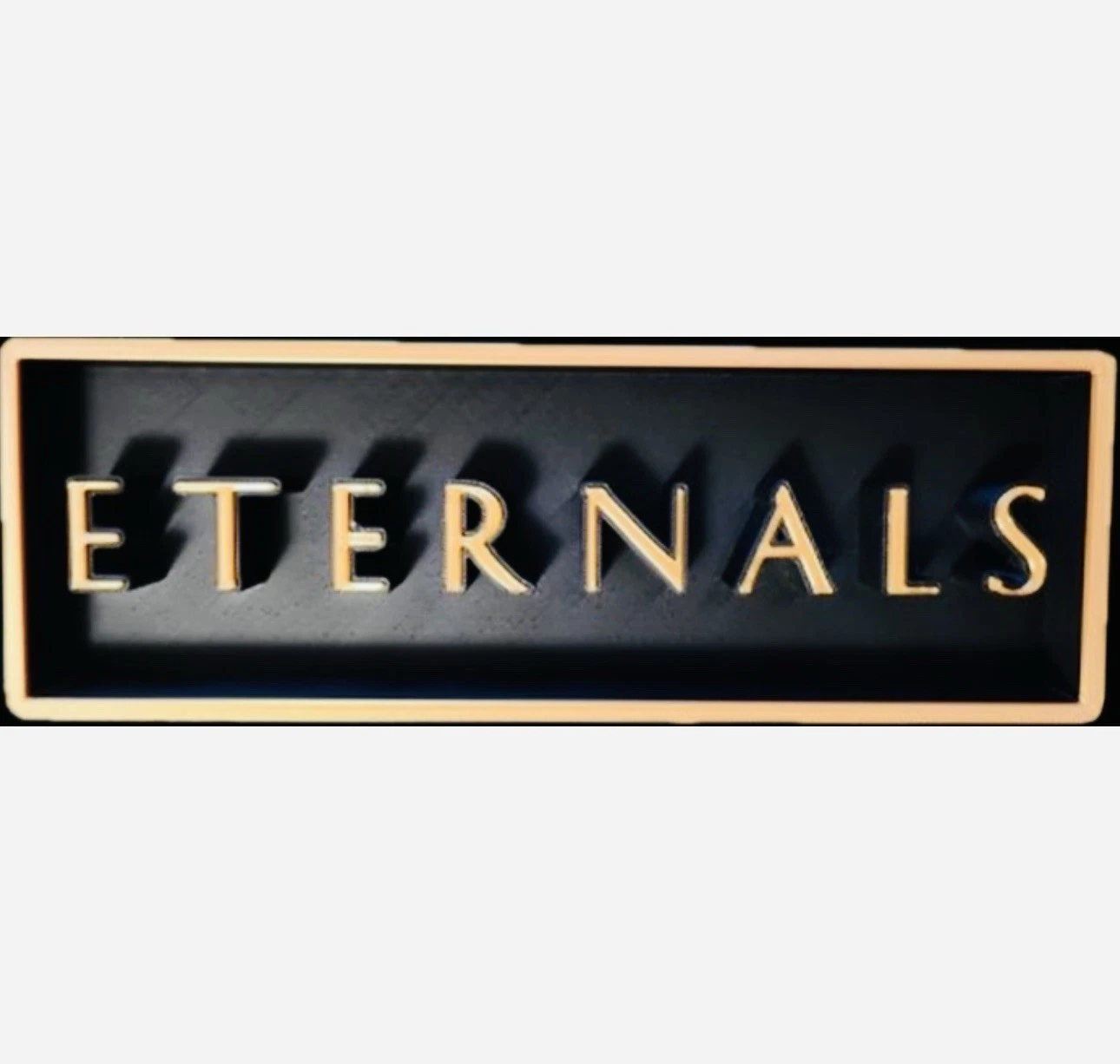 Decorative Marvel Eternals Film Logo Sign Display Cinema s 17.5cm Large 22cm