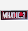 Decorative What If... Film Logo Sign Display Cinema s 17.5cm Large 22cm Marvel