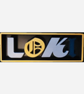 Decorative Loki marvel Film TV Logo Sign Display Cinema small 17.5cm Lar 22cm