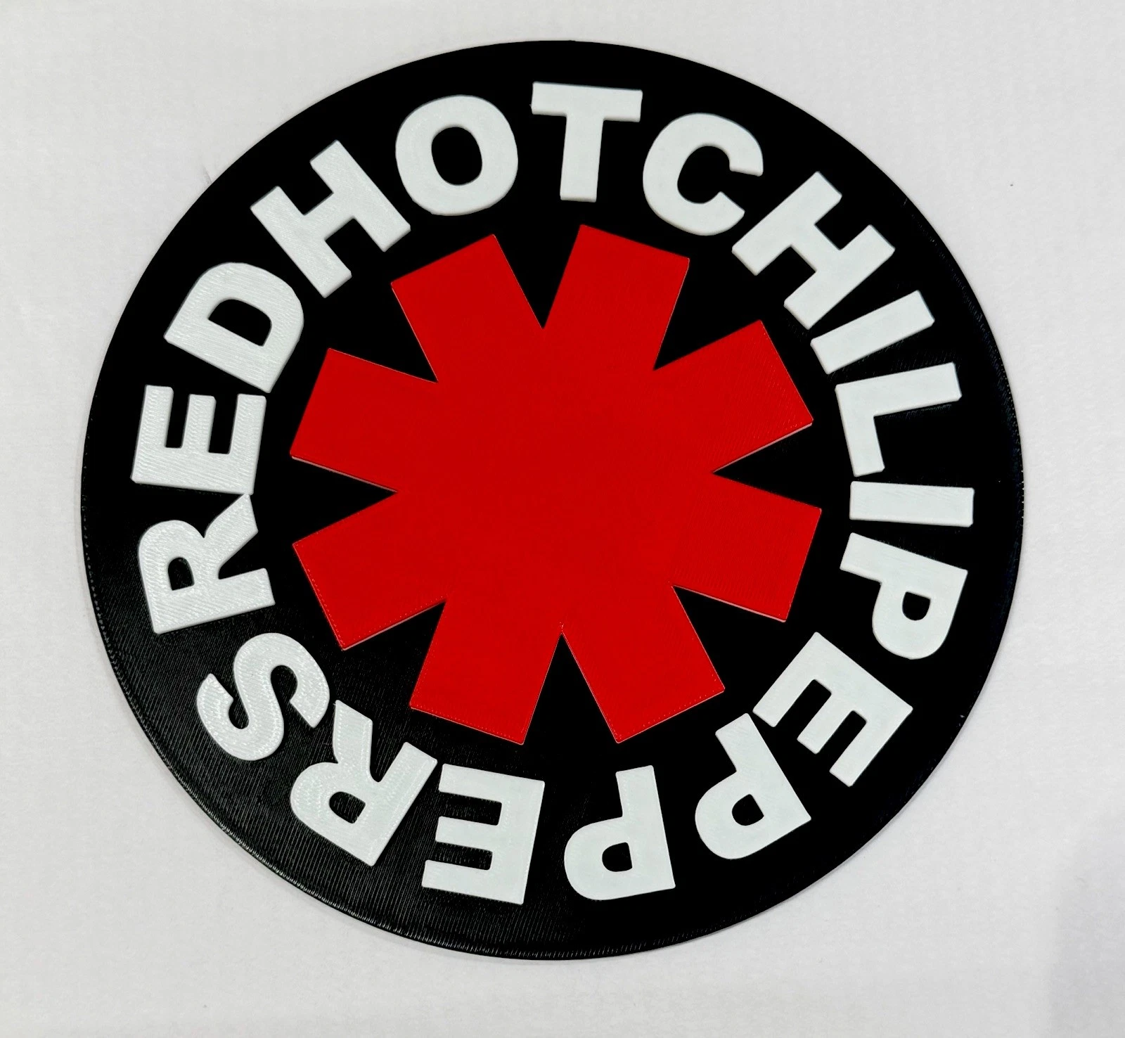 Decorative Red Hot Chilli Peppers Band sign logo display POP 3D music Rock
