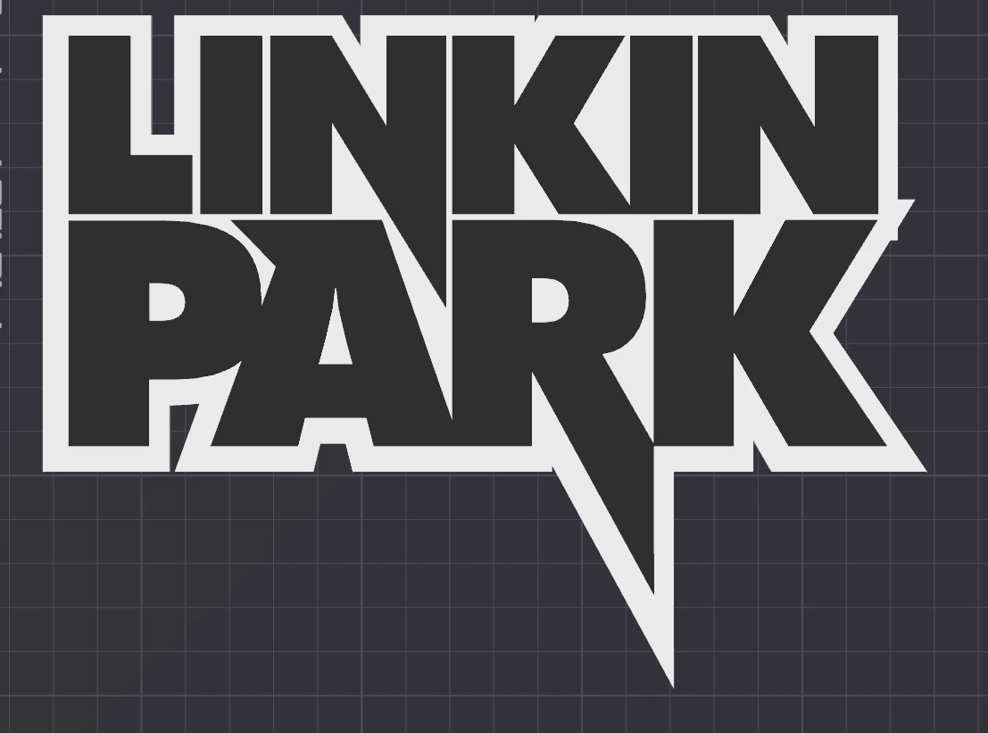 Decorative Linkin Park Band sign logo display POP 3D music