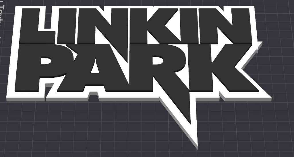 Decorative Linkin Park Band sign logo display POP 3D music