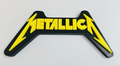 Decorative Metallica self standing sign logo display POP 3D music