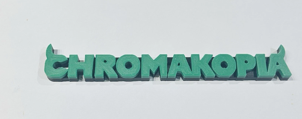 Decorative Chromakopia album self standing sign logo display POP 3D music