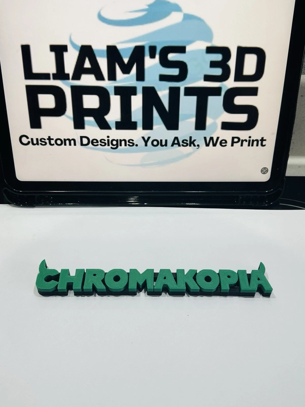 Decorative Chromakopia album self standing sign logo display POP 3D music